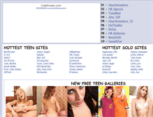 Tablet Screenshot of cutedream.com